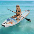 11ft Inflatable Paddle Board, Inflatable Stand Up Paddleboards with Premium SUP Accessories,  450lbs Capacity, with Camera Mount