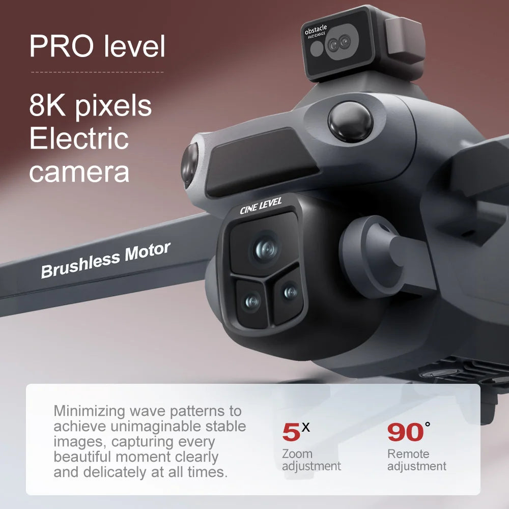 Lenovo V918 Max GPS Drone 4K 8K Professional HD Camera Photography Brushless Foldable Quadcopter Laser Obstacle Avoidance Dron from China