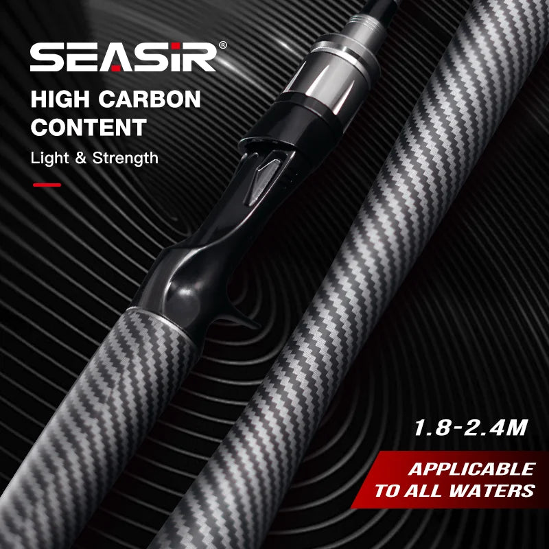Carbon Grandmaster Spinning & Casting Fishing Rod