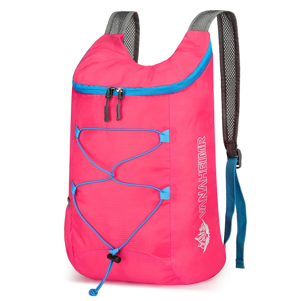 Multifunctional Outdoor Folding High Density Lightweight Waterproof Nylon Fabric Daypack for Male Female