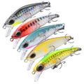 Trout Fishing Kit Bass Fishing Lure 5 Pieces Swim Bait Fish Spinners & Spinnerbaits For Walleye Carp Pike Panfish Sunfish
