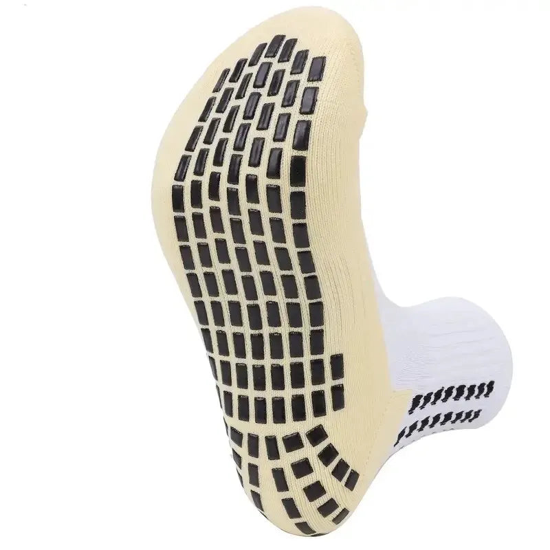 1 Set Men's Grip Soccer Socks and Leg Covers
