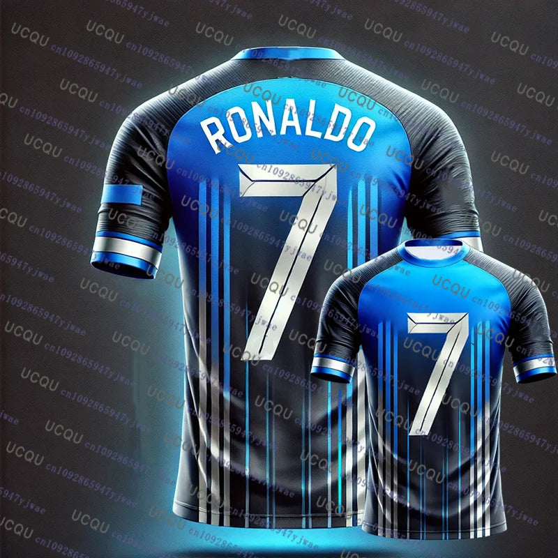 Kids Special Edition Ronaldo 7 Soccer Jersey T-shirt
