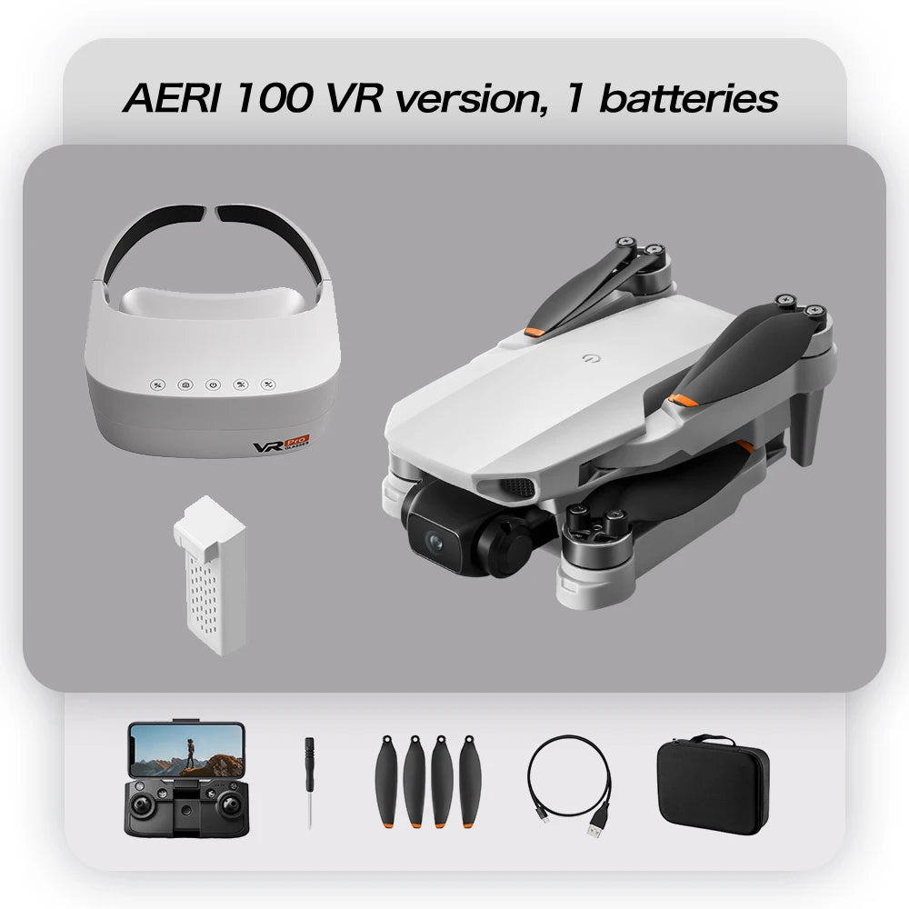 Lenovo Aeri100/Aeri100VR Remote Control Drone 5G WIFI RC Drone Quadcopter Obstacle Avoidance 8K HD Dual Camera FPV Mini Drone Toys from China