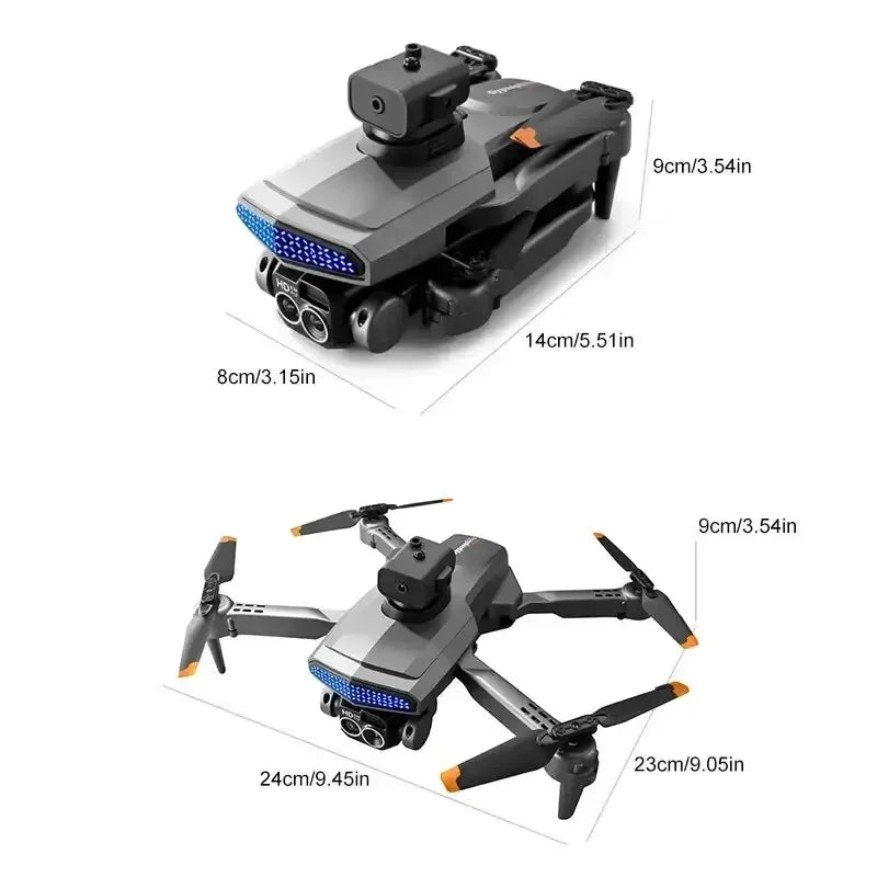 Professional 8K HD Dual Camera Drone with Optical Flow Localization Obstacle Avoidance