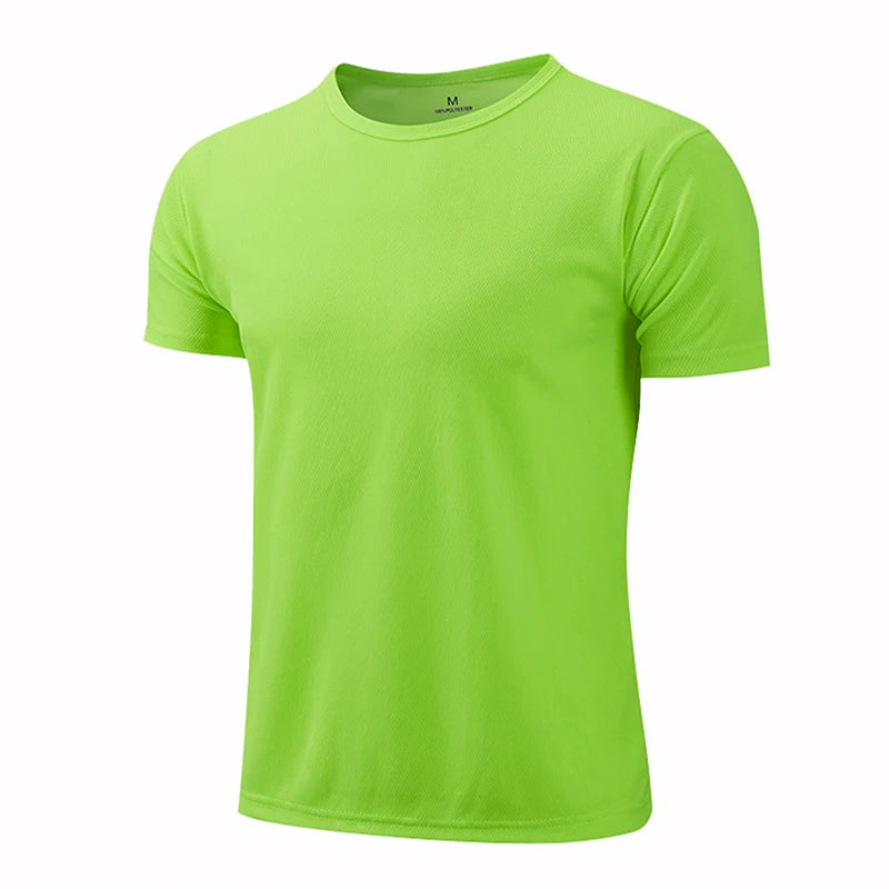 Women Men Quick Drying Short Sleeve Tees