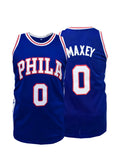 Men's Philadelphia 76ers (#0 & #77) Basketball Jersey