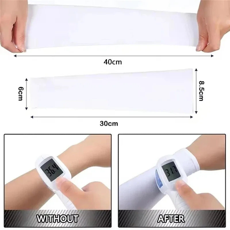 1 Pair Sports Cooling Arm Sleeves for Children