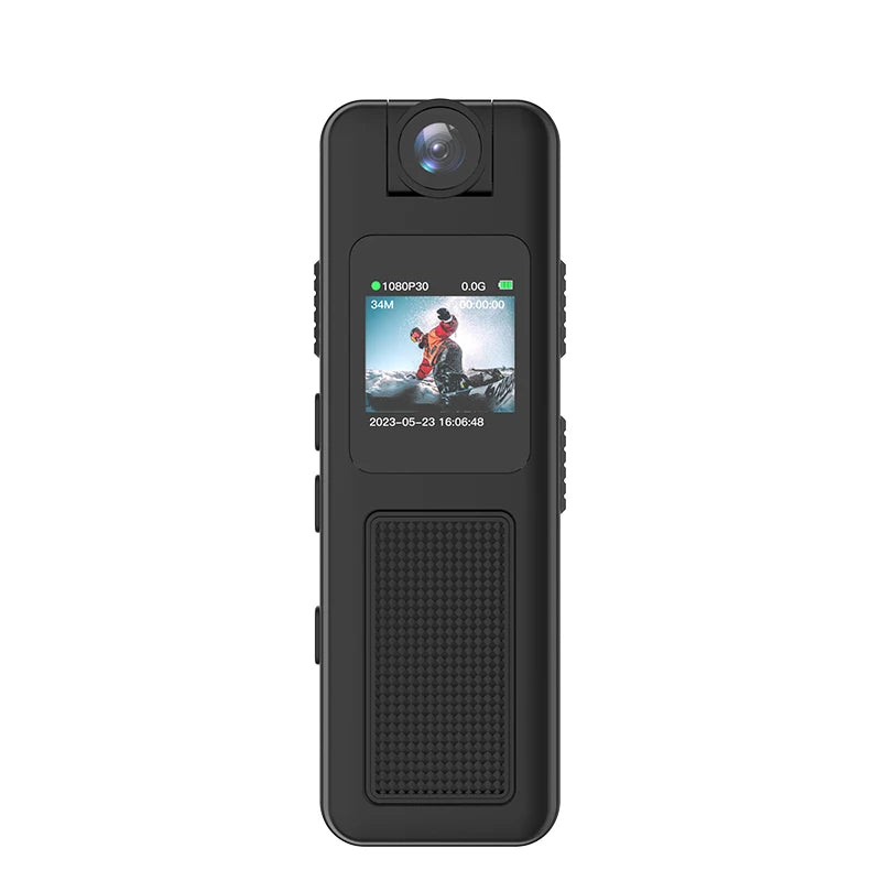 HD Body Camera with Audio  Back Clip Night Vision - Wearable Mini Camera for Law Enforcement, Security, Sports & Travel from China