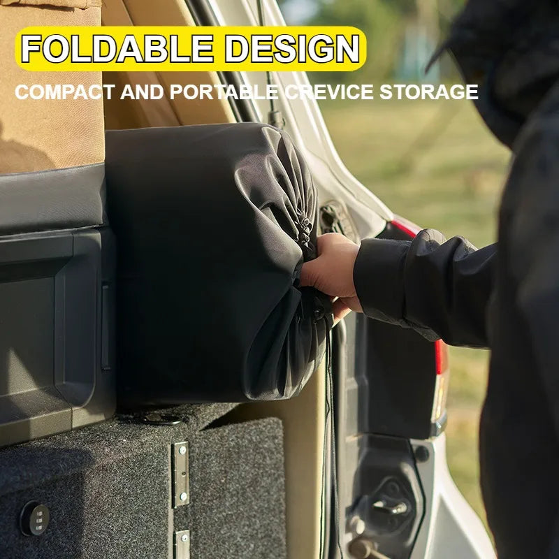 Portable Odor-Resistant Folding Camping Toilet  (Adult-Sized)