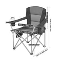 2Pack Heavy Duty Oversized Camping Folding Chairs