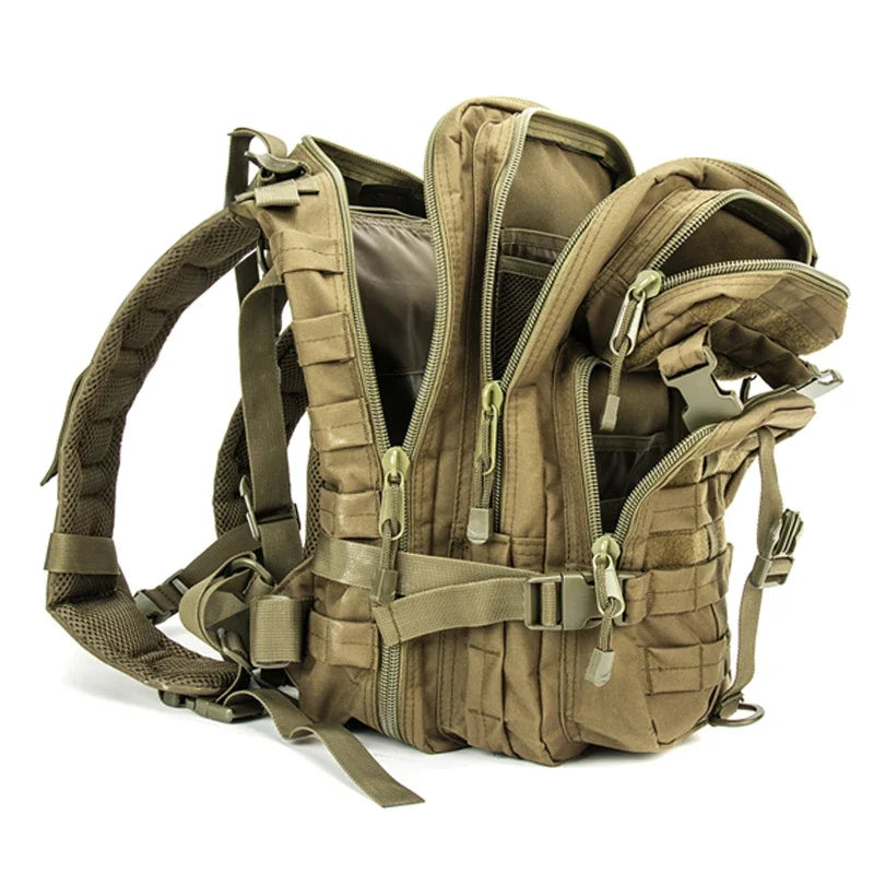 LQARMY Men Mochilas Tactical Backpack 30L Nylon Outdoor Waterproof Rucksack Hiking Camping Mochila Tactical Military Hunting Bags from China
