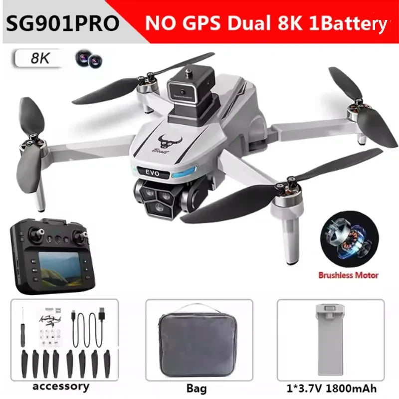 SG901MAX GPS Drone with 8K HD Dual Camera and 5G WiFi