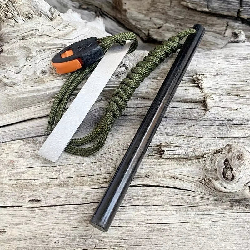 10*150mm Outdoor Flint Magnesium Rod Fire Starting Tool
