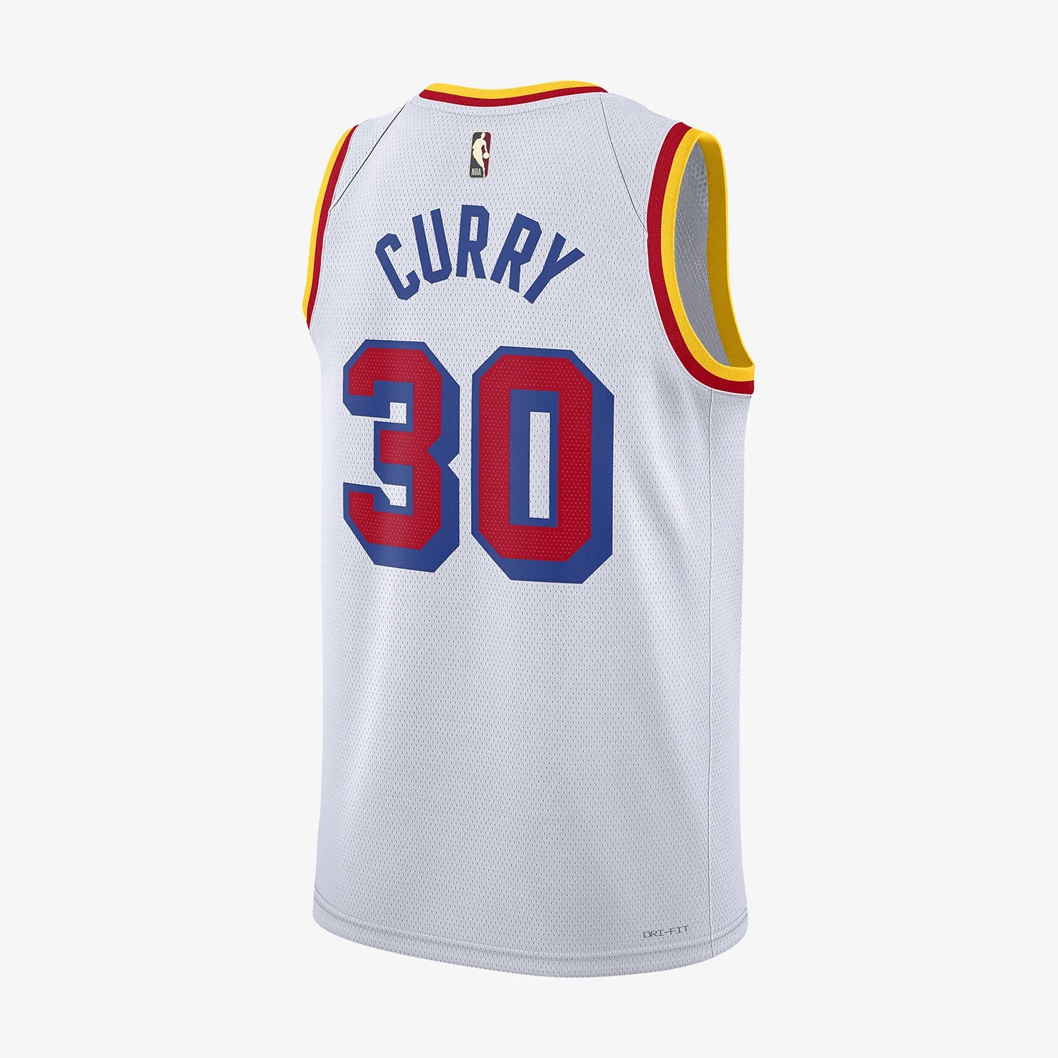 Nike Official Authentic NBA Golden State Warriors (#30 Curry) Men's Basketball Jersey