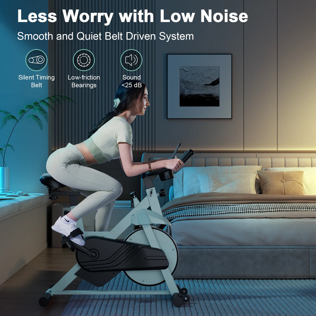 Low Noise 32-Level Magnetic Resistance Stationary Bikes