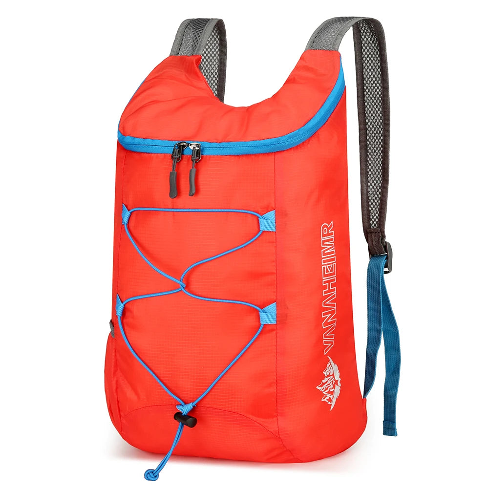 Multifunctional Outdoor Folding High Density Lightweight Waterproof Nylon Fabric Daypack for Male Female