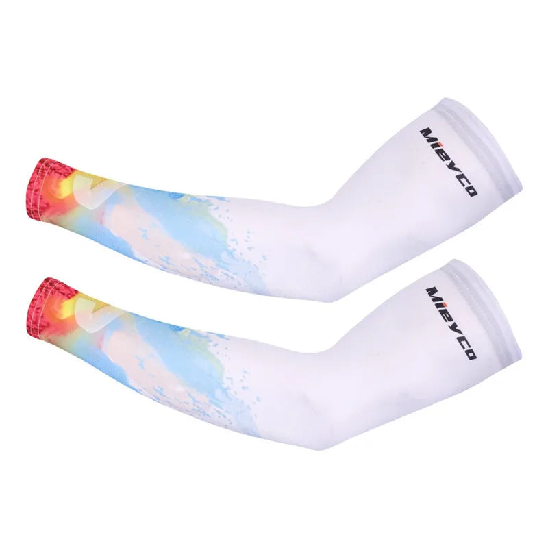 1 Pair Silk Sun Protection Arm Sleeve With Various Styles and Sizes