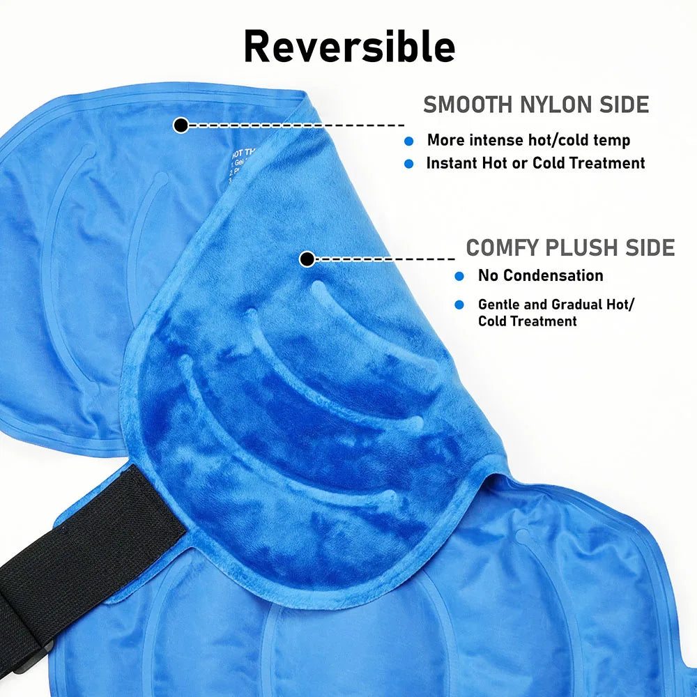 Shoulder Ice Pack Hot Cold Therapy Support Brace for Shoulder Pain Relief
