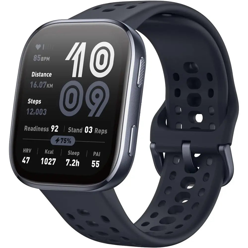 Smart Watch with 14 Day Battery, 1.97" AMOLED Display, GPS & Free Maps, AI, Bluetooth Call & Text, Health and Fitness