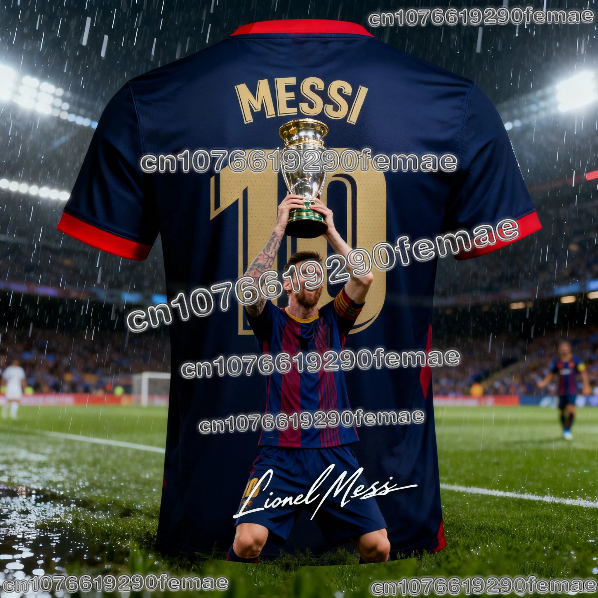 Kids LIONEL MESSI #10 (Multiple Colors) Fan Edition Soccer Jersey