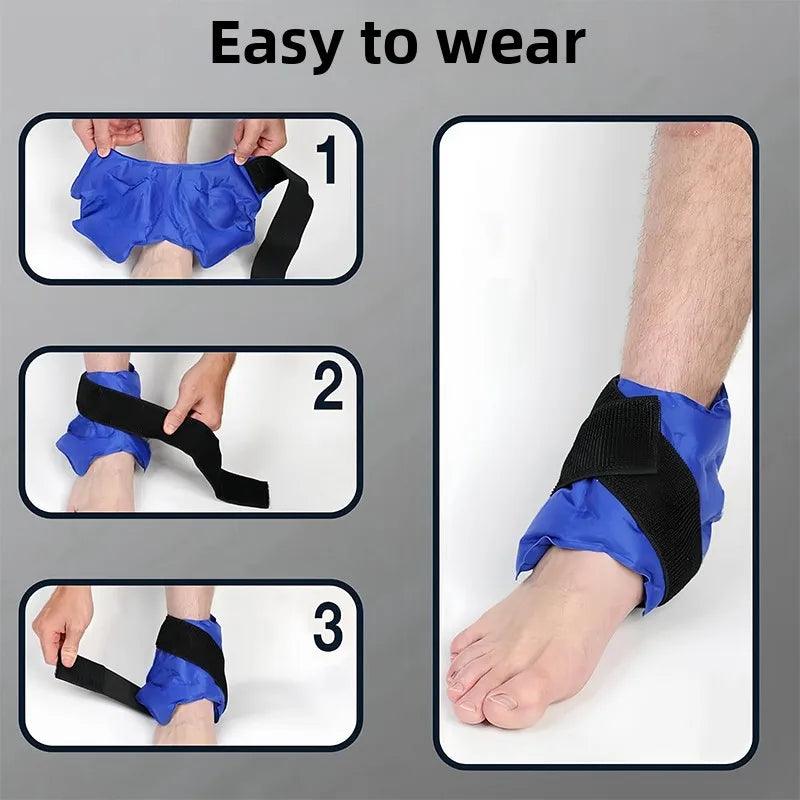 Reusable Gel Hot/Cold Ankle Pack