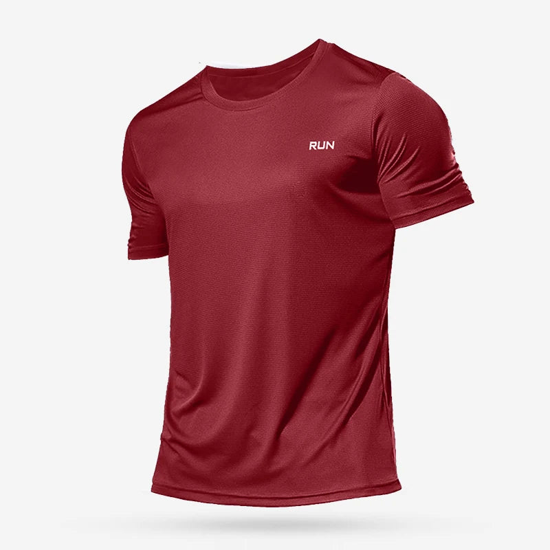 Men's Oversized Short Sleeve Quick Dry T Shirt