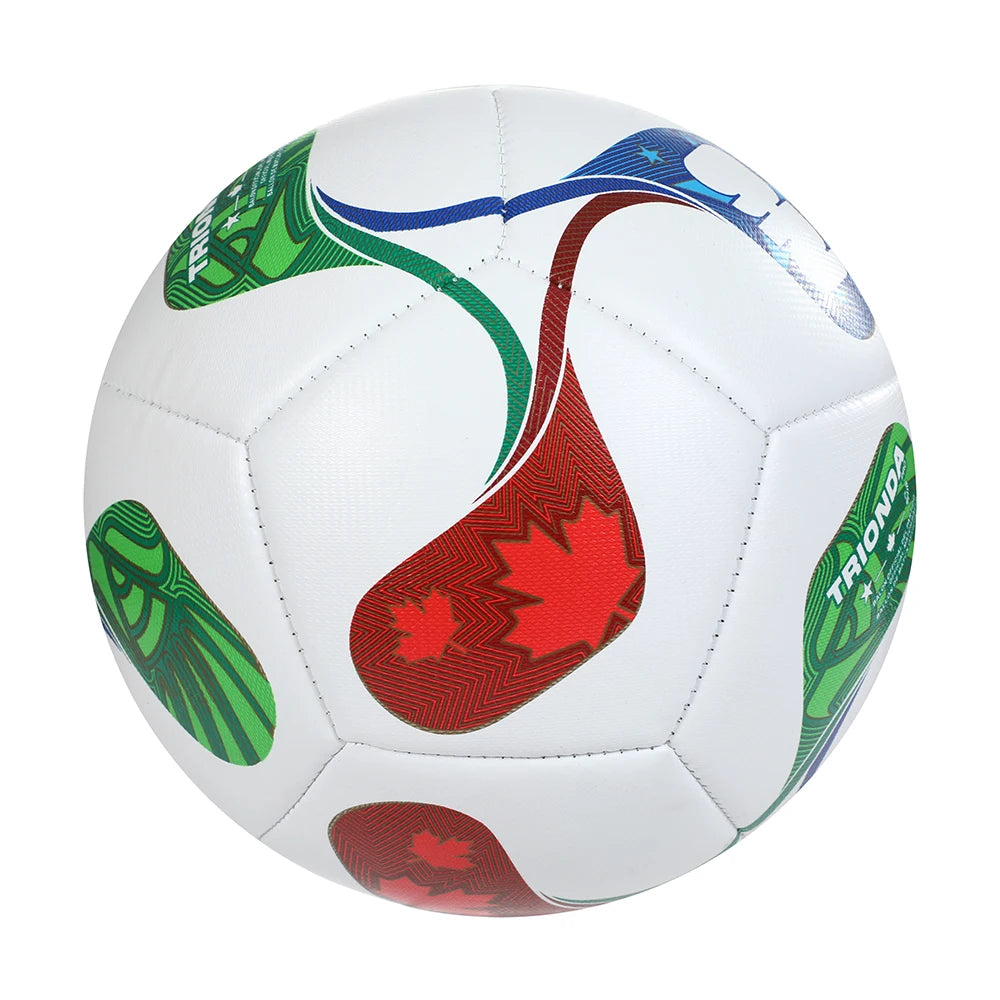 2023 High Quality Soccer Ball Official Size 5 PU Material Seamless Wear Resistant