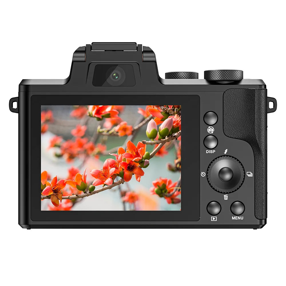 8K Digital Camera with Autofocus, WiFi, Dual-Lens, 16X Digital Zoom and Touch Screen
