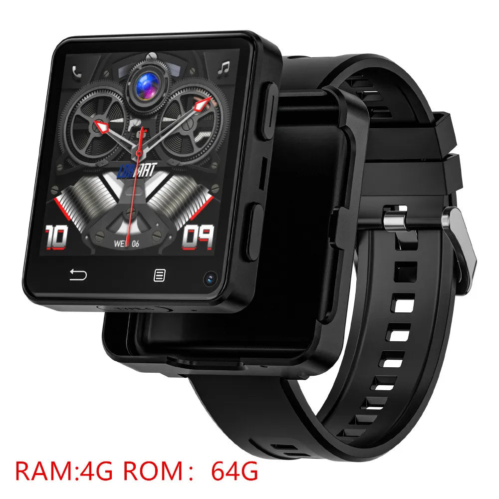 Dual Camera Android 11 Smart Watch Phone with Wifi Videos Calls