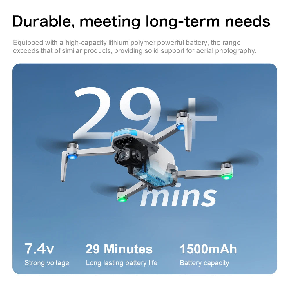 GPS Drone Professional 8K Camera With Screen 10KM Digital Image Transmission