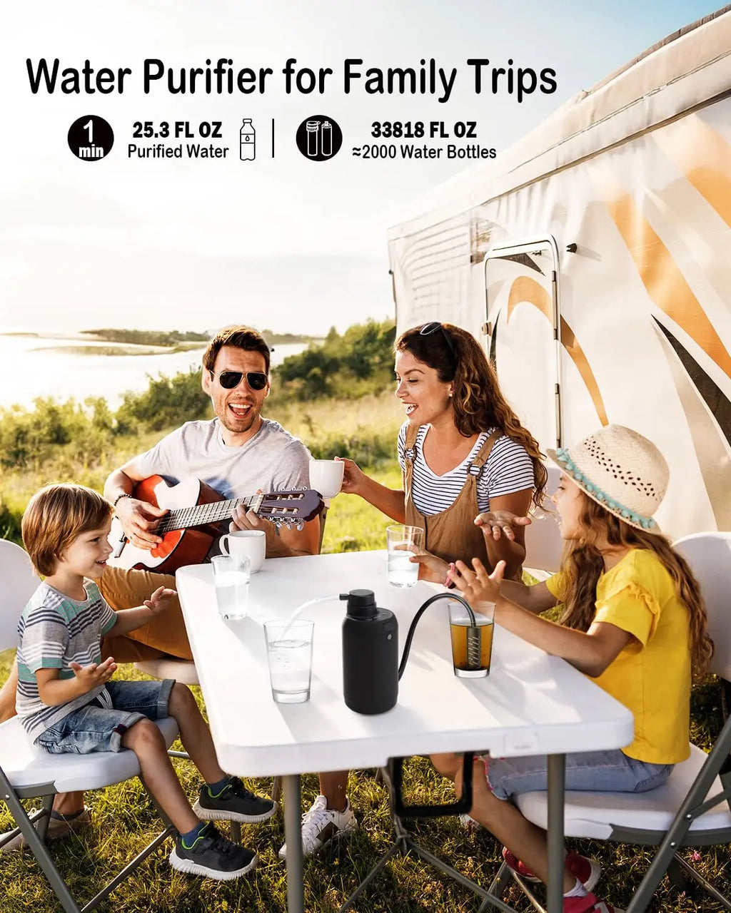 Portable Micron Filtration Water Purifier