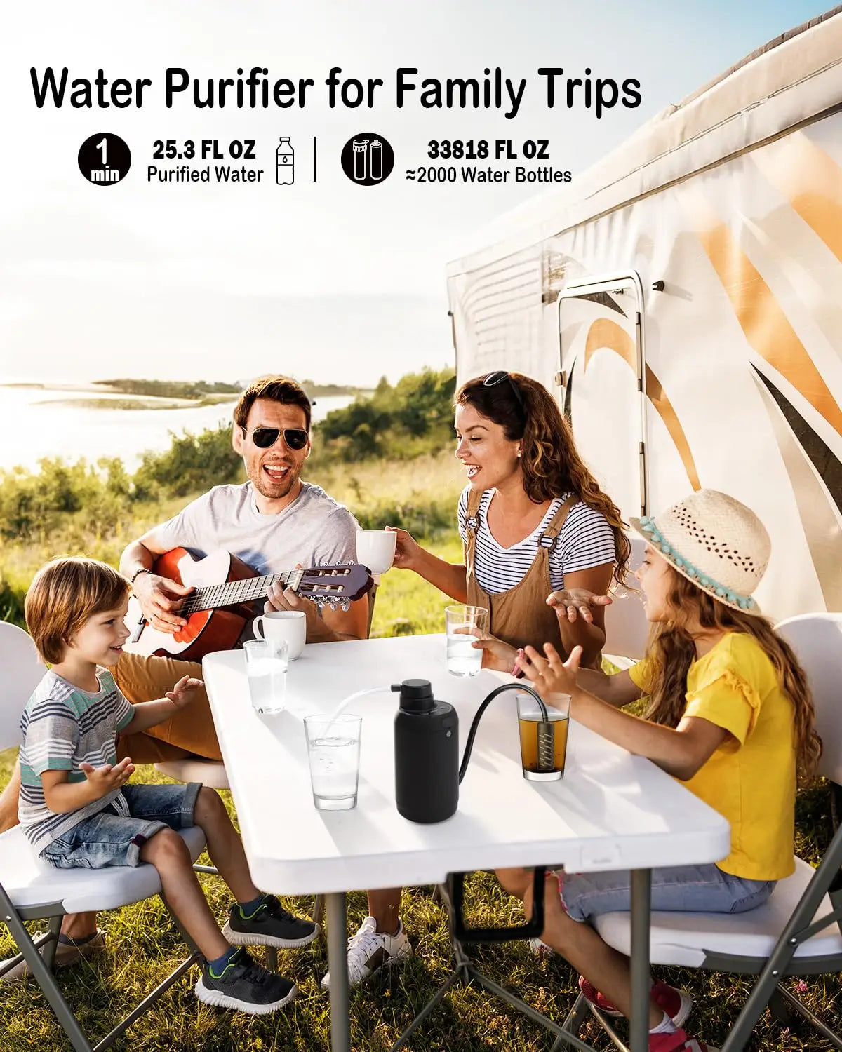 Portable Micron Filtration Water Purifier