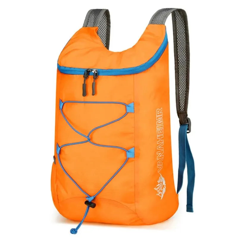 Multifunctional Outdoor Folding High Density Lightweight Waterproof Nylon Fabric Backpack