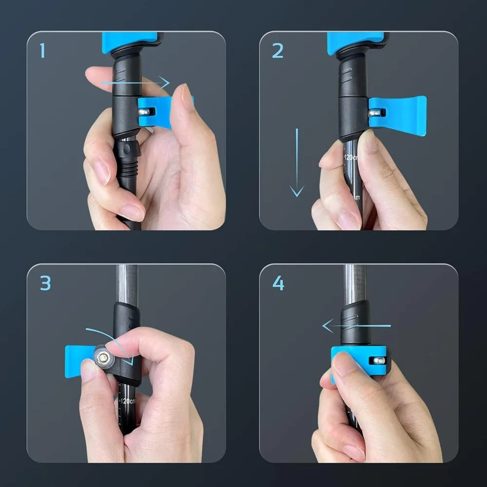 Carbon Fiber Collapsible and Telescopic Poles