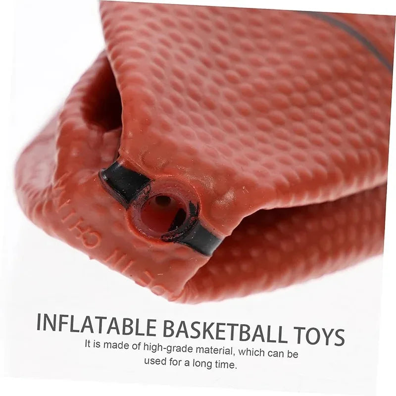 Children Mini 14cm Air Pump Inflator or Toy Basketball or Soccer ball