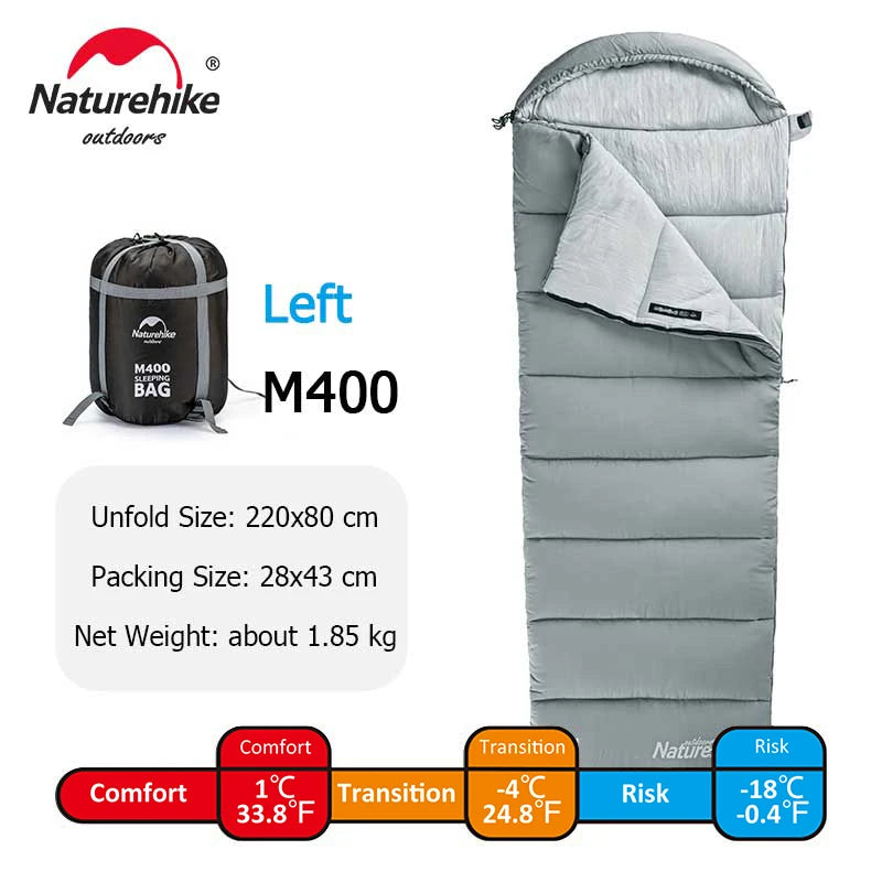 Lightweight Camping Sleeping Bag (Machine Washable)