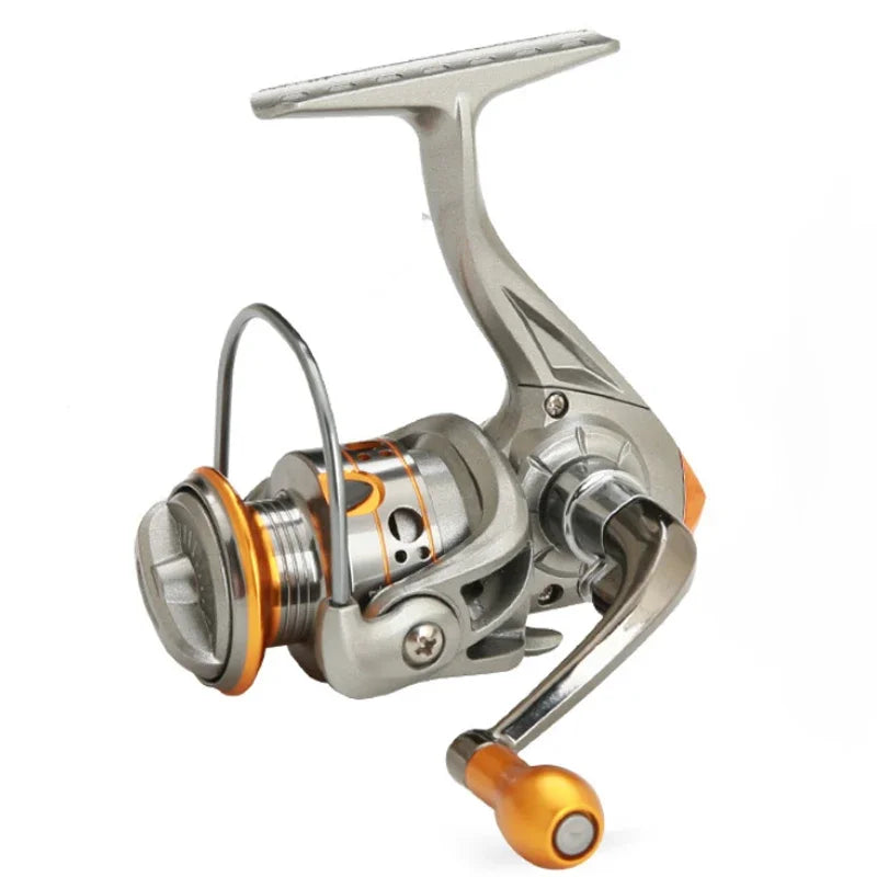 Mini DC150 Series Super Powerful 12+1BB Spinning Fishing Reel 5.2:1 Gear Ratio Metal Mini Durable Fishing Coil Baitcasting Reel from China