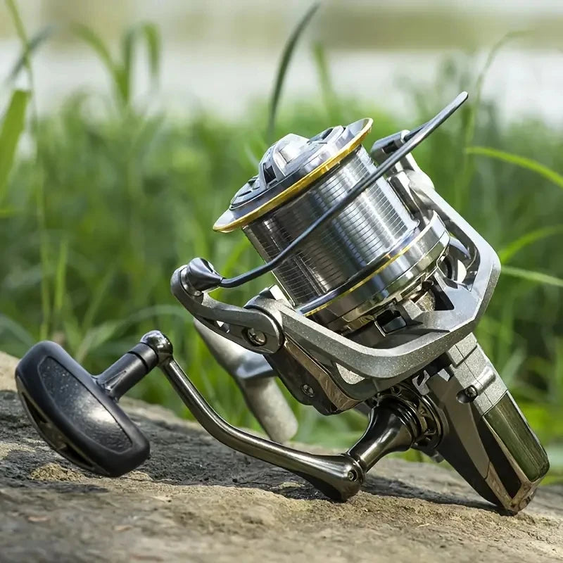 BILLINGS Spinning Reel 44LB Max Drag,4.8:1 Gear Ratio,NGK 8000~14000 Series Long Casting Fishing Reels for Saltwater Freshwater