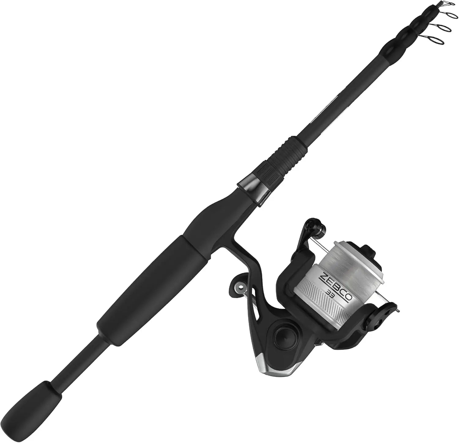 Telescopic 6-Foot Fishing Rod and Reel Combo