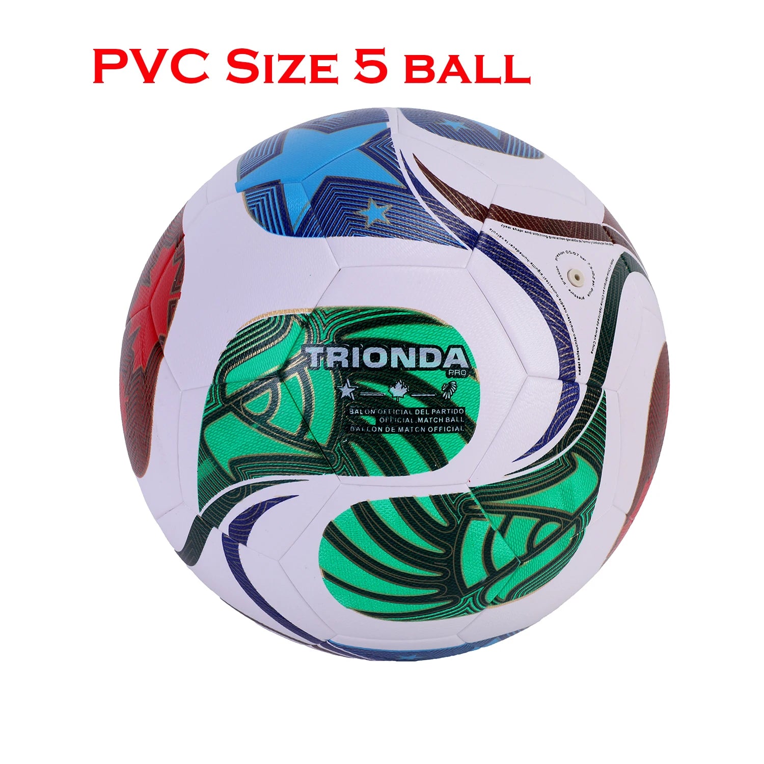 Outdoor Soccer Ball - Official Size 5 Football Match Training League Ball