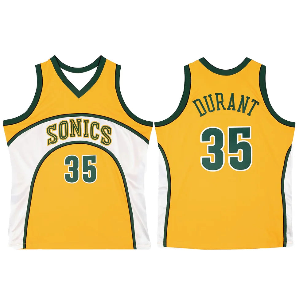 Men's Seattle SuperSonics (Star Players) Retro/Classic Basketball Jersey