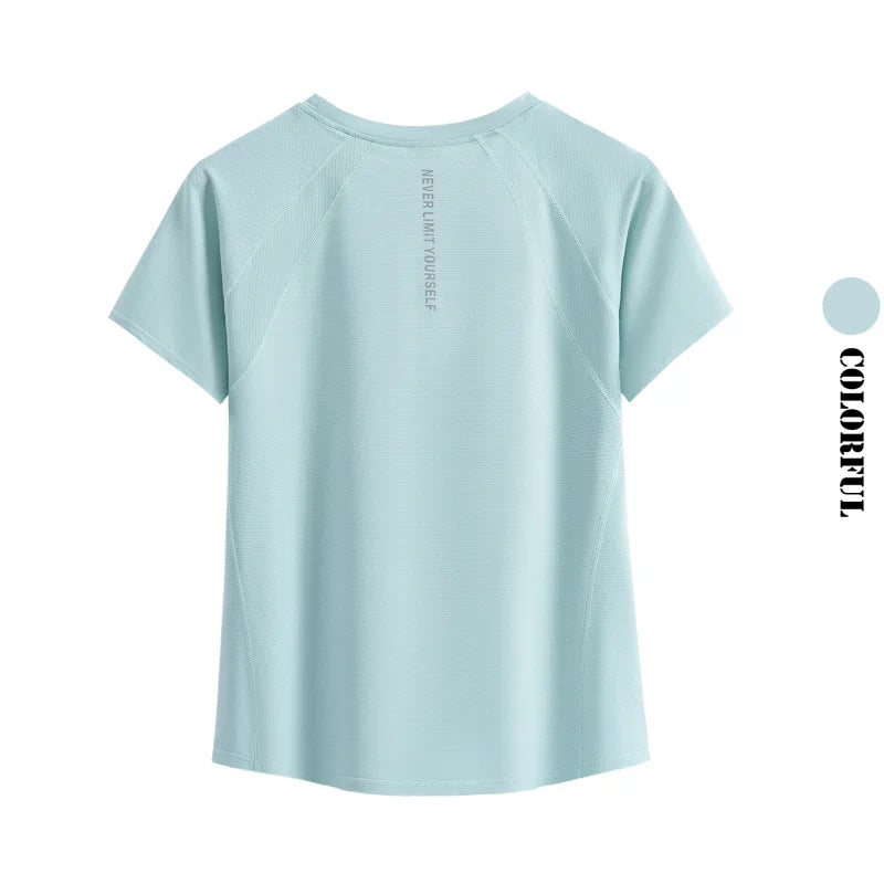 Women Quick Dry Top Summer Lightweight Workout Shirts