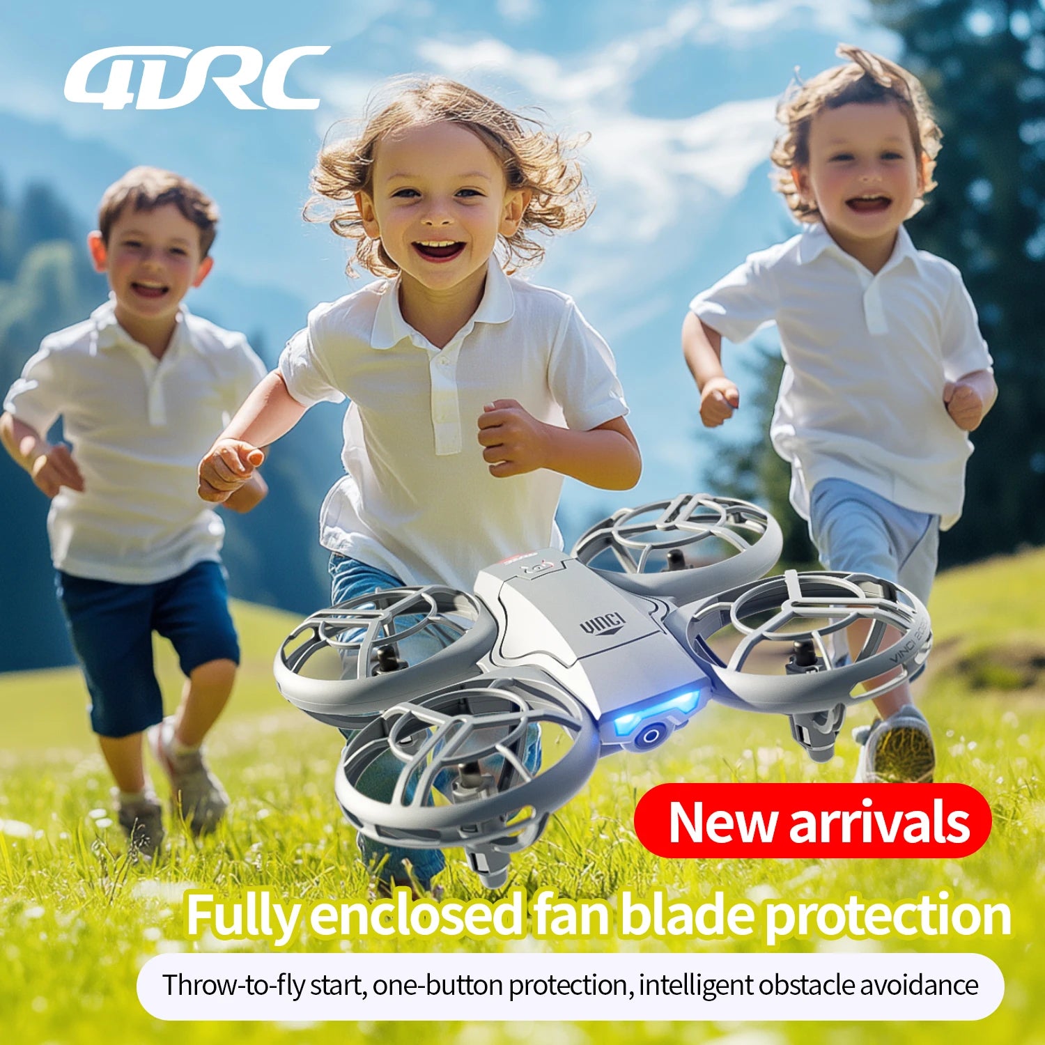 V8 New Mini Drone 4k profession HD 1080P Wide Angle Camera WiFi FPV RC Dron Height Keep Drones Helicopter Kids Toys 4DRC from China