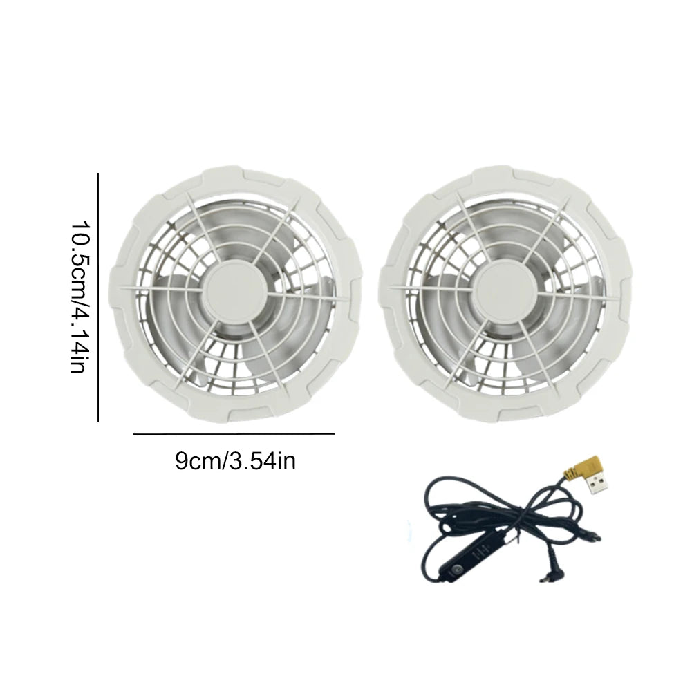 Air Conditioned Breathable Cooling Fan Vest