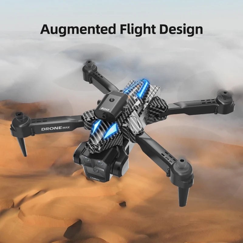 New C10S Drone 8K Professional HD Dual Camera Brushless Obstacle Avoidance Aerial Photography Foldable Quadcopter Toys Gifts