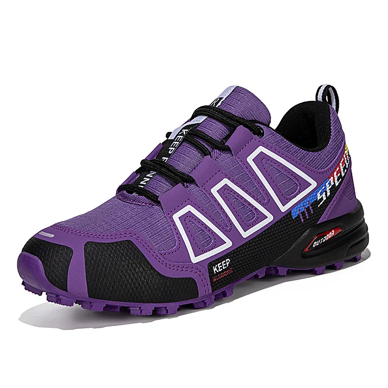 Women's Waterproof Hiking Shoes Outdoor Sports Shoes Women's Walking Travel Sports Shoes Bicycle Sports Shoes from China