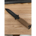 EDC 1500 Fixed Blade Knife 8Cr13Mov Blade Rubber-plastic Handle Outdoor Hiking Camping Fishing Multi-functional Tool