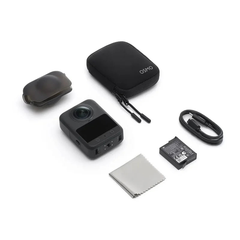 1-Inch 8K 360° Video Camera with 4K/120fps & 170° Boost Video and HDR image sensor