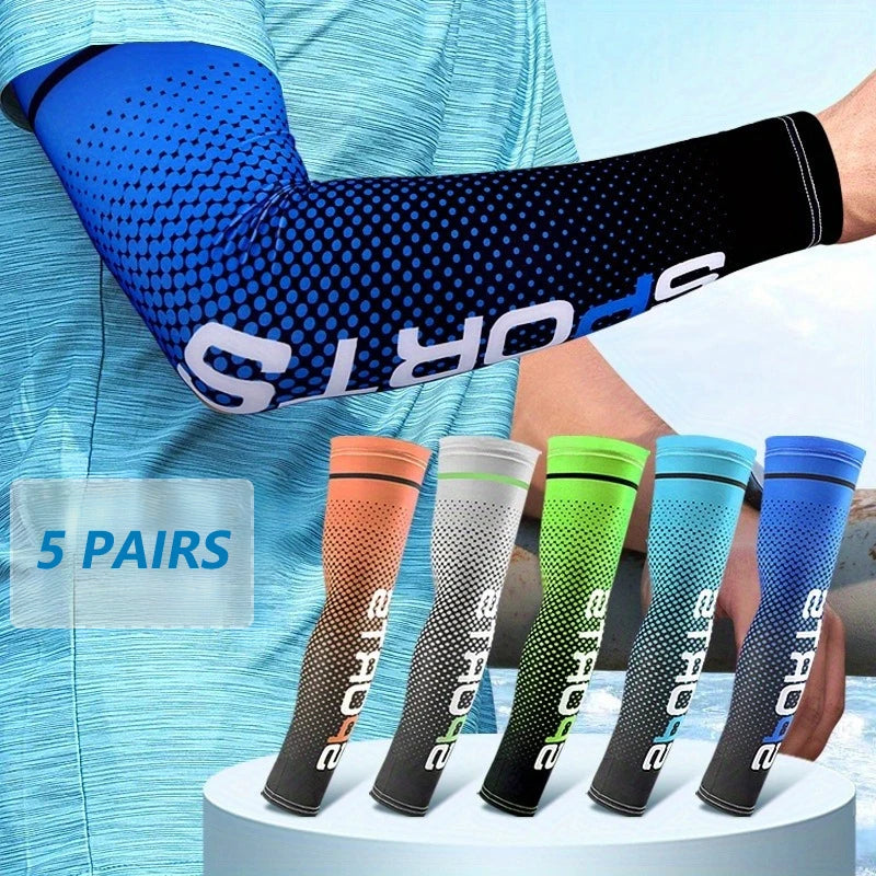 UV Protection Arm Cooling Sleeve for Sports - Stay Cool and Protected While Running, Fishing, Cycling from China